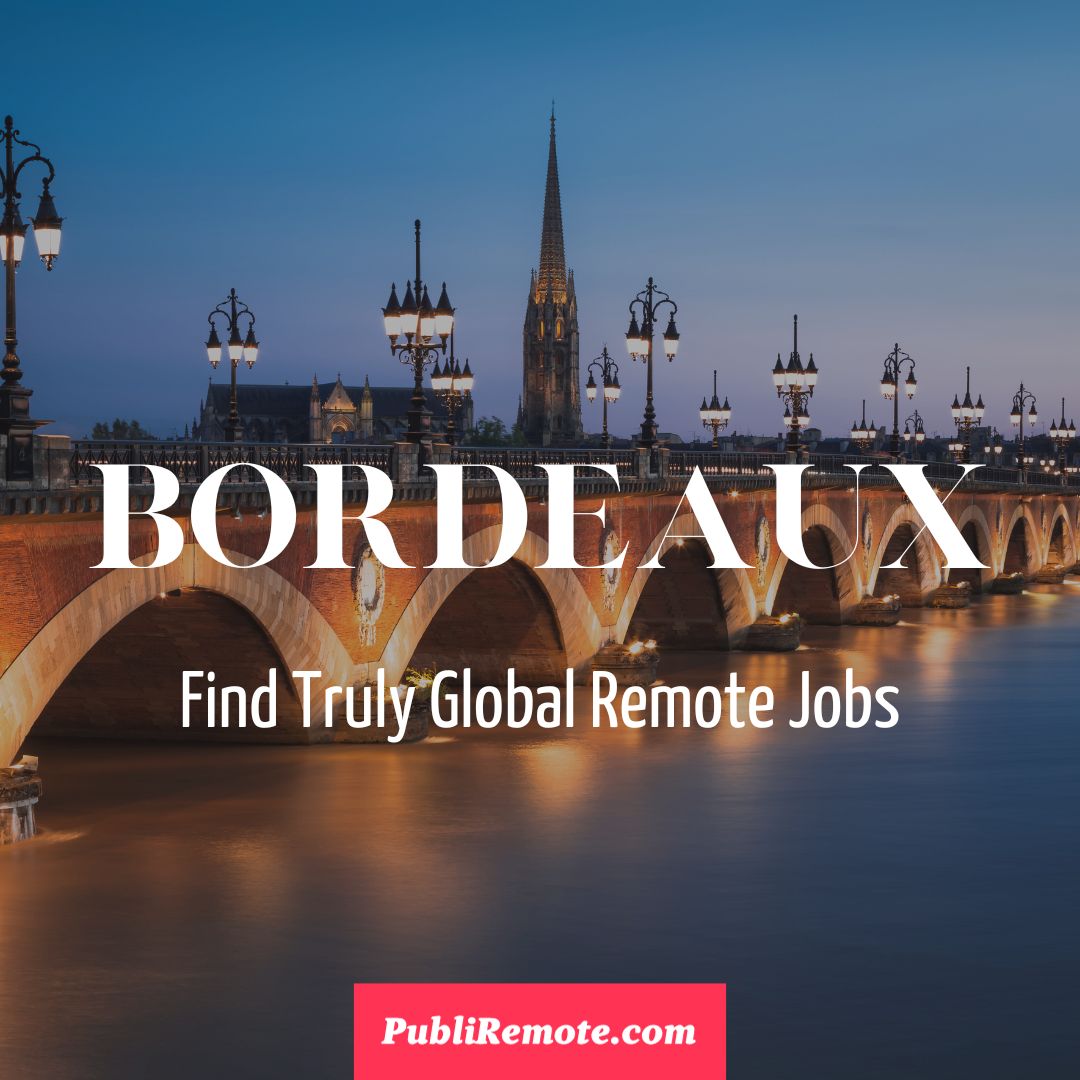 remote work in Bordeaux