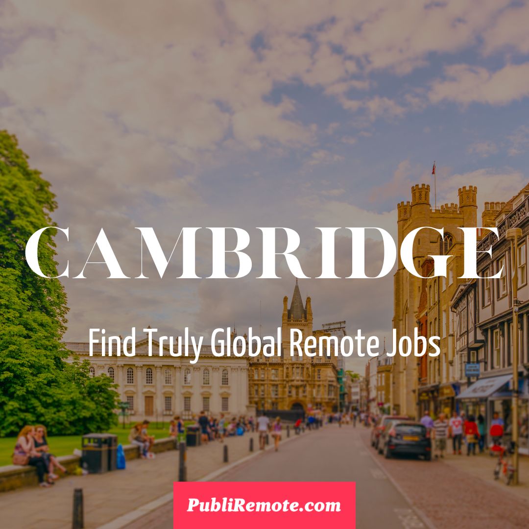 remote work in Cambridge