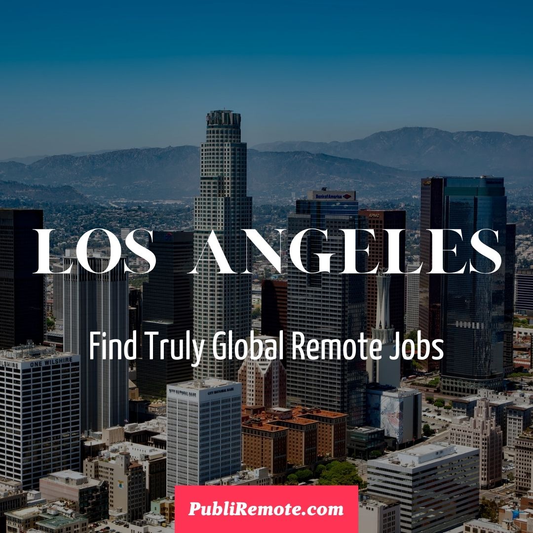 remote work in Los Angeles