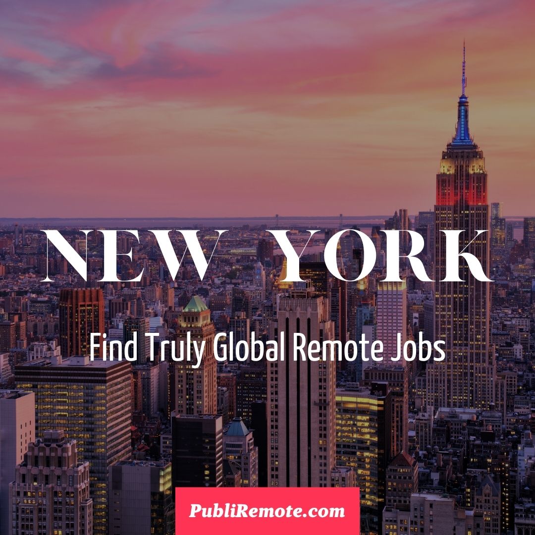 remote work in New york JOBS