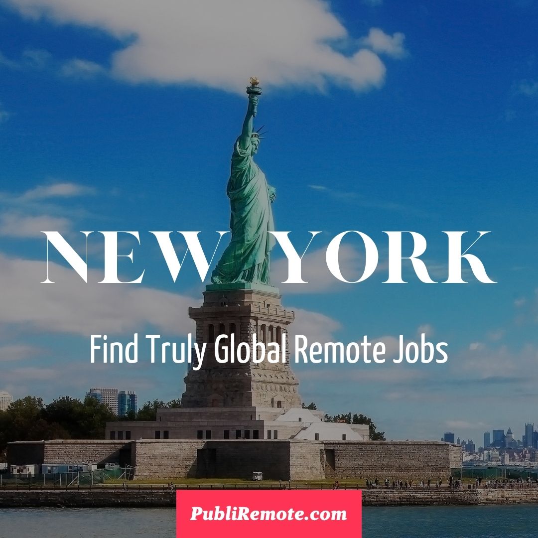 remote work in New york UNITED STATES AMERICA