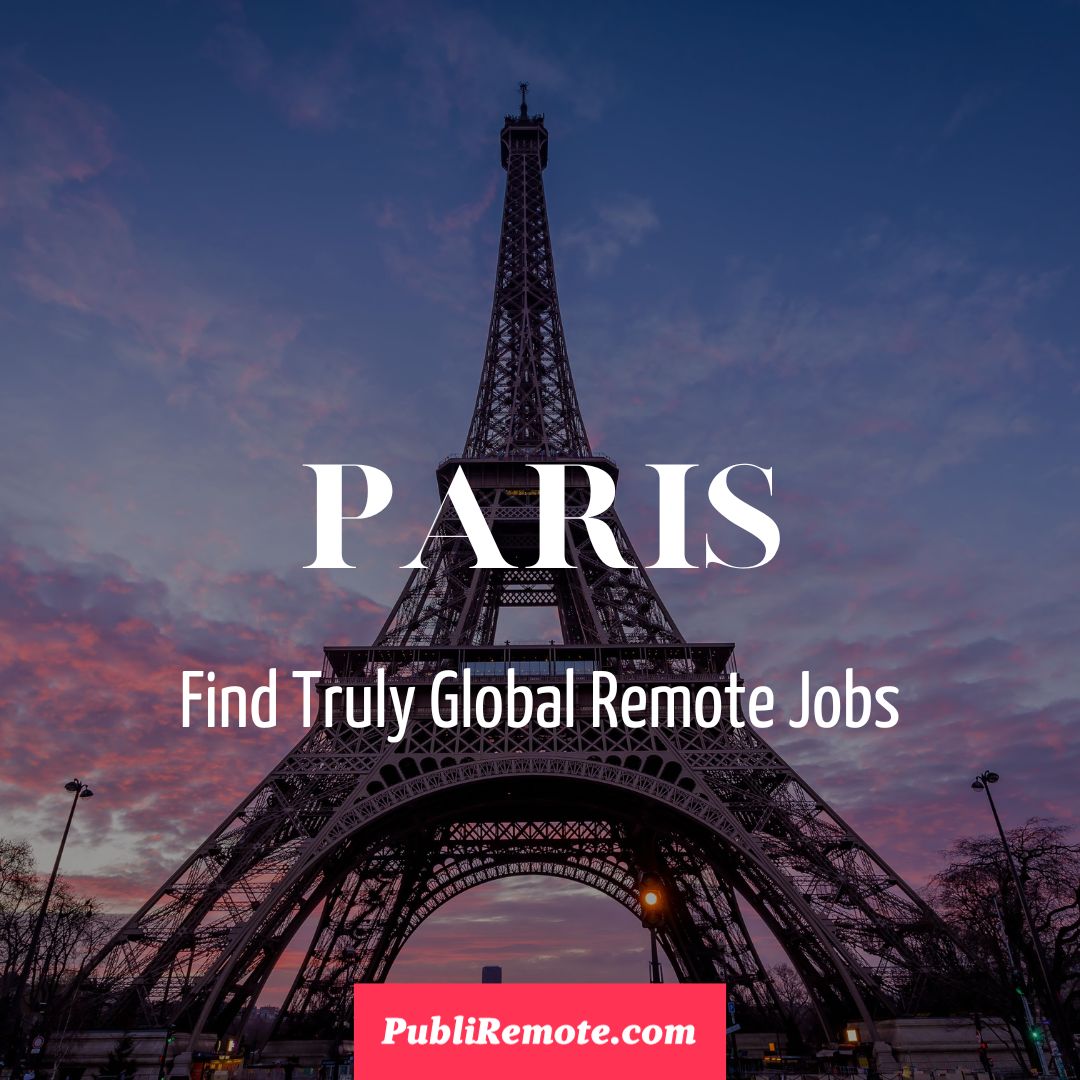 remote work in Paris France