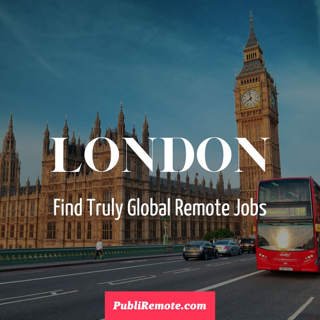 remote work in london