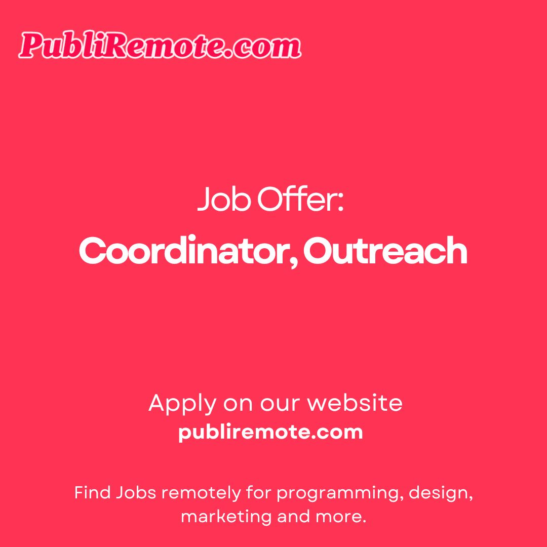 Coordinator, Outreach