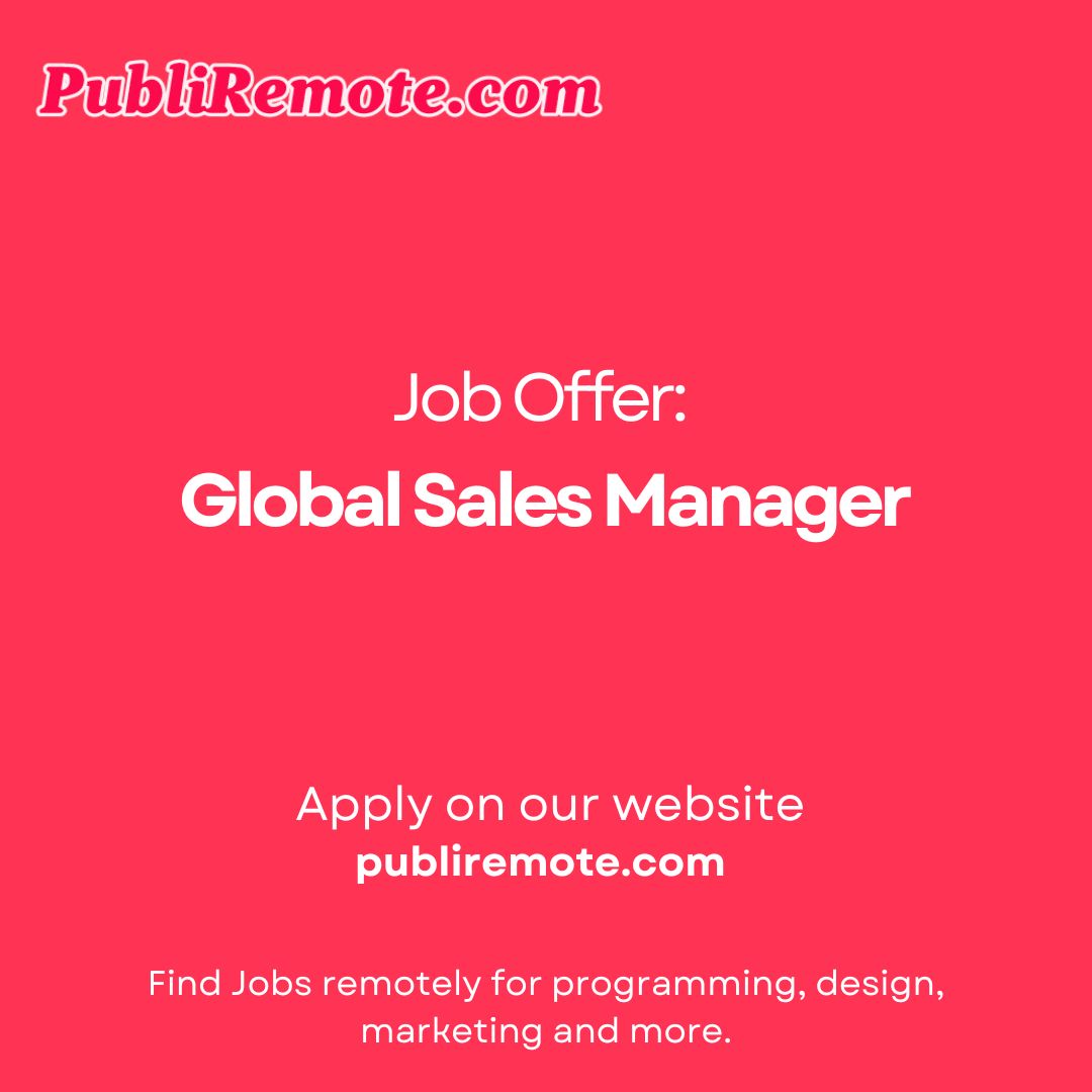 Global Sales Manager