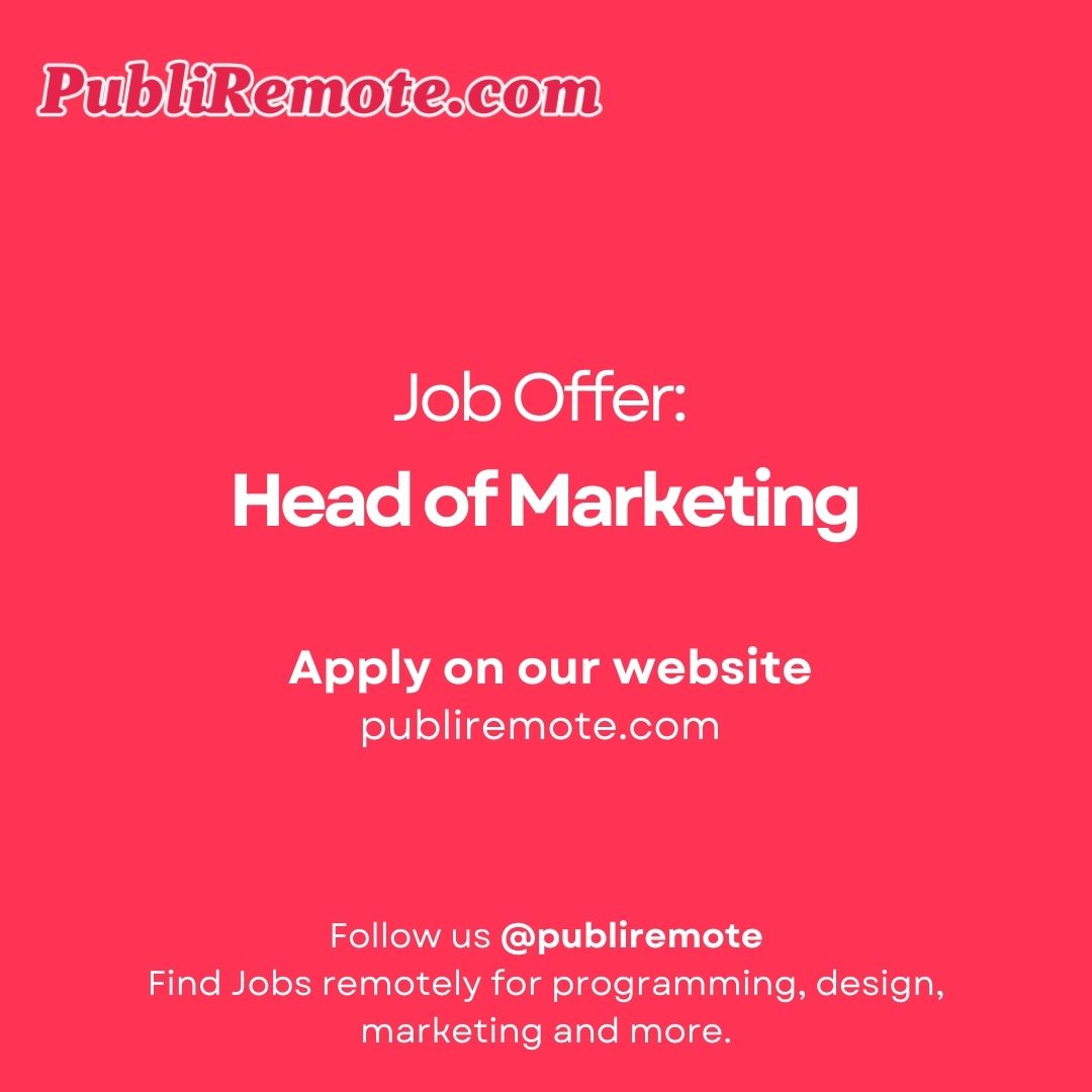 Head of Marketing