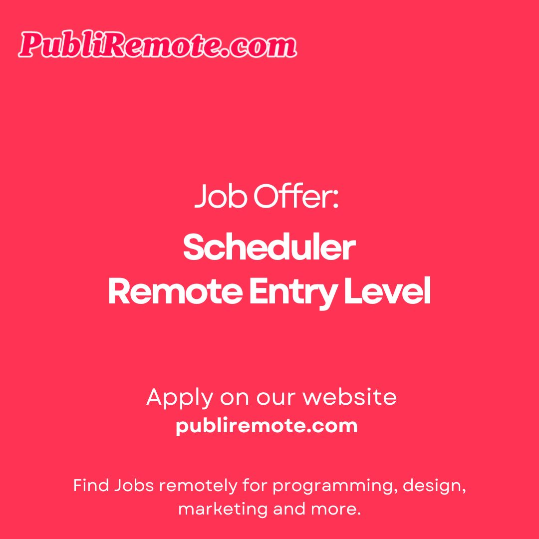 Scheduler Remote Entry Level