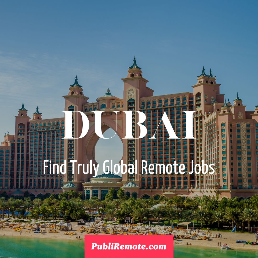 remote jobs in Dubai united arab emirates