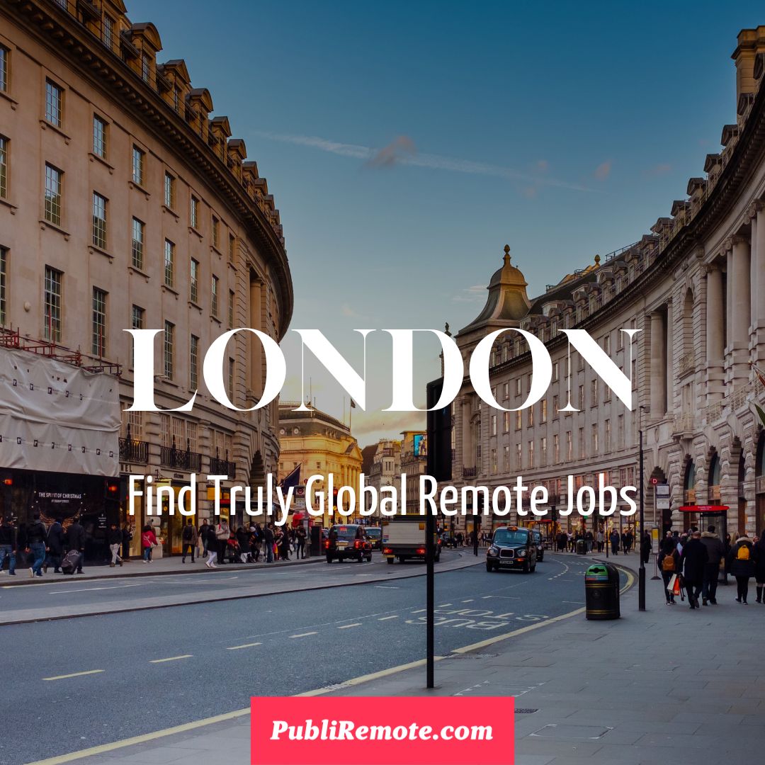 remote jobs in london