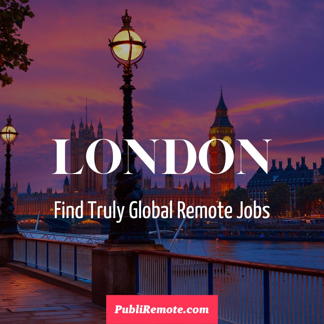 remote jobs in london