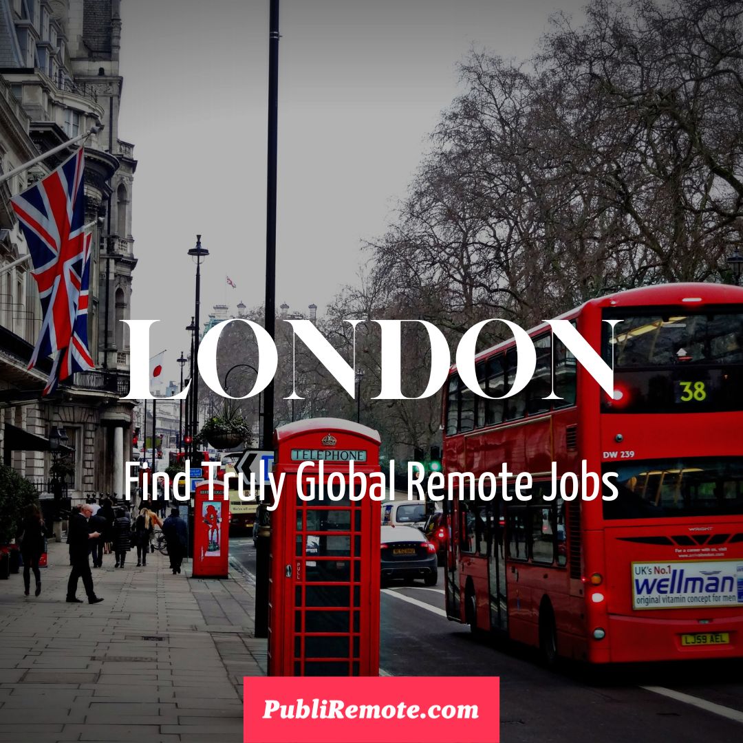 remote jobs in london