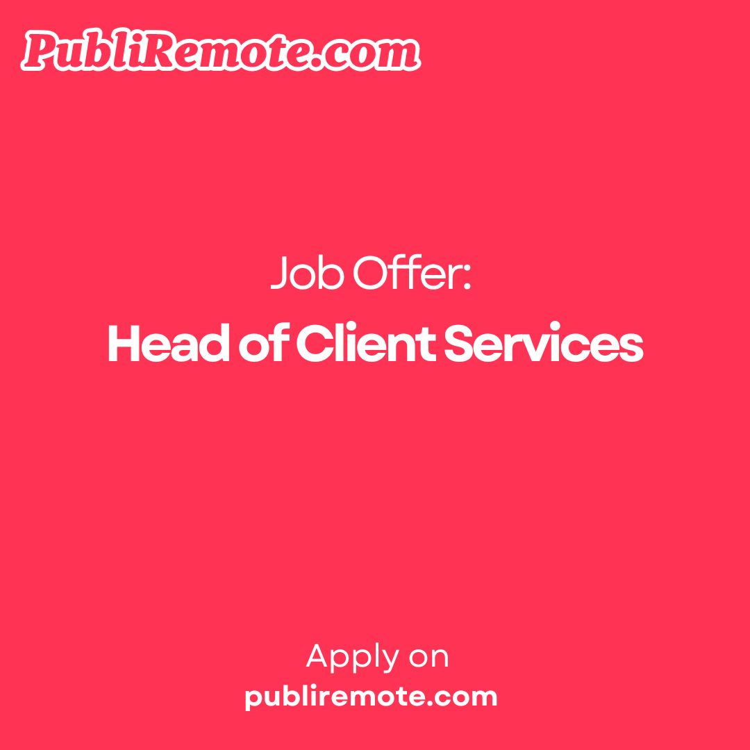 Head of Client Services