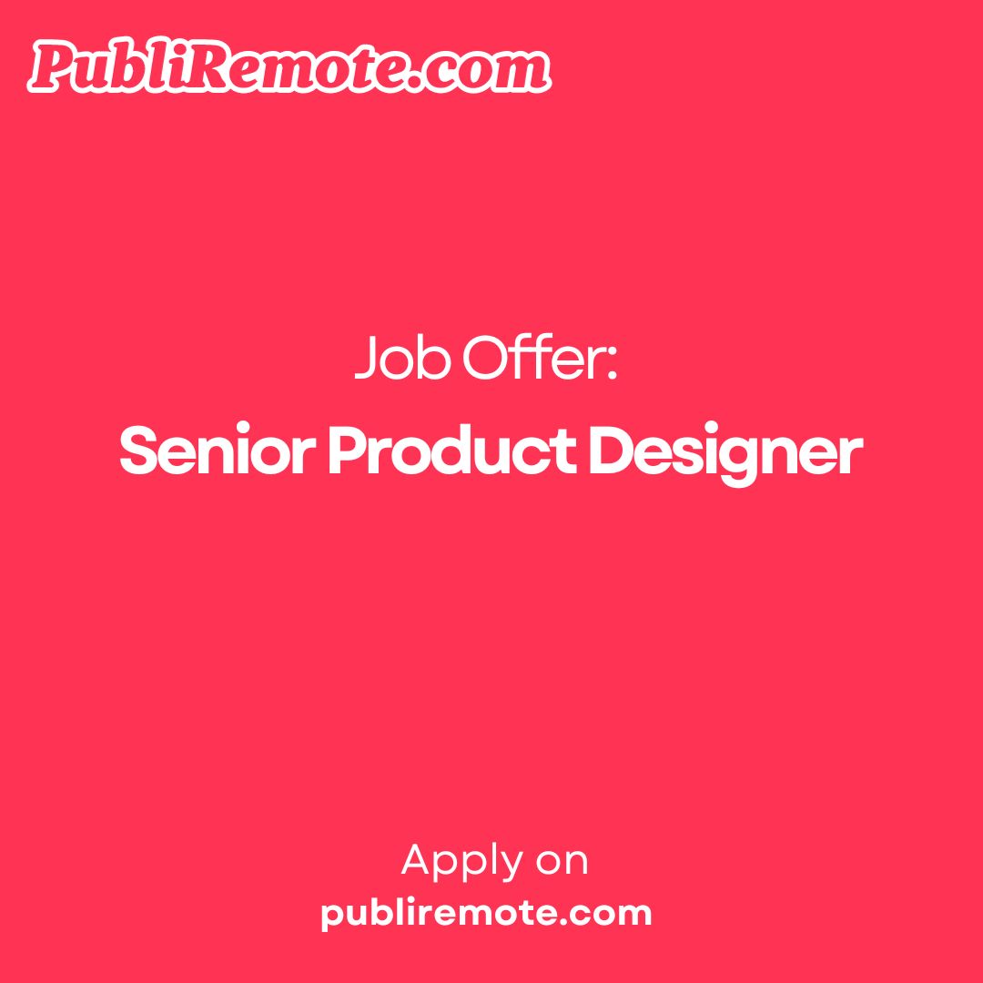 Senior Product Designer