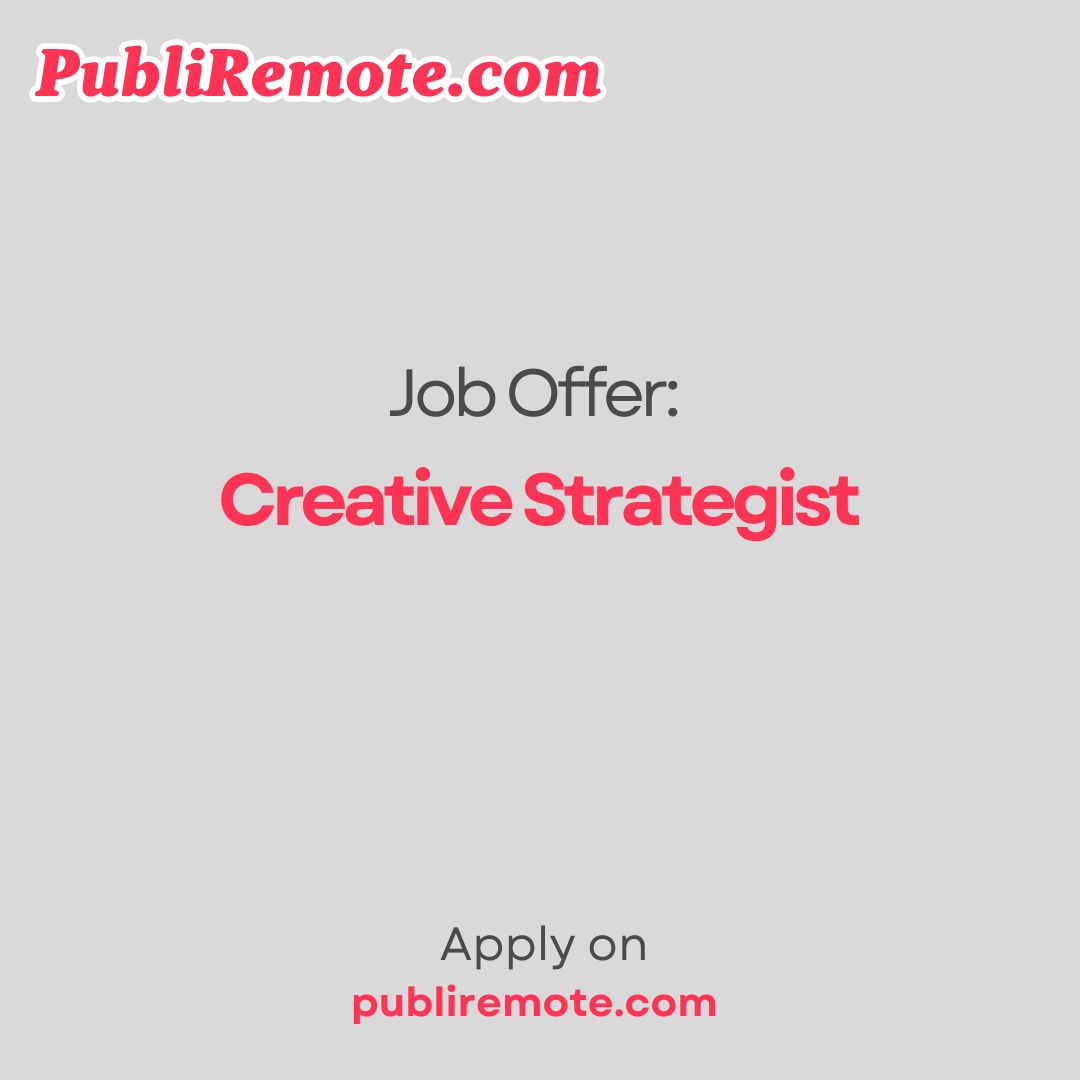 Creative Strategist