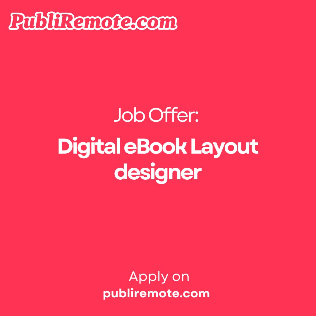 Digital eBook Layout designer