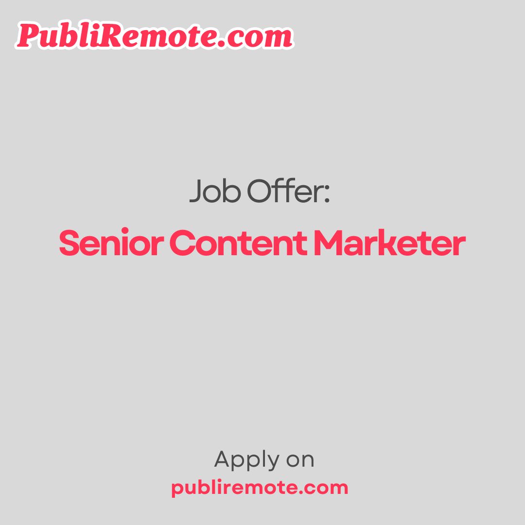 Senior Content Marketer