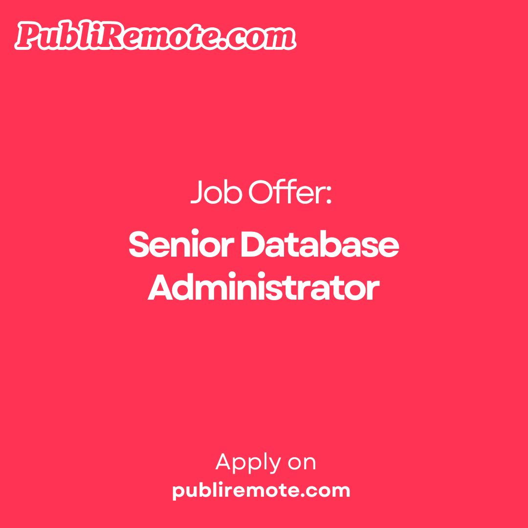 Senior Database Administrator