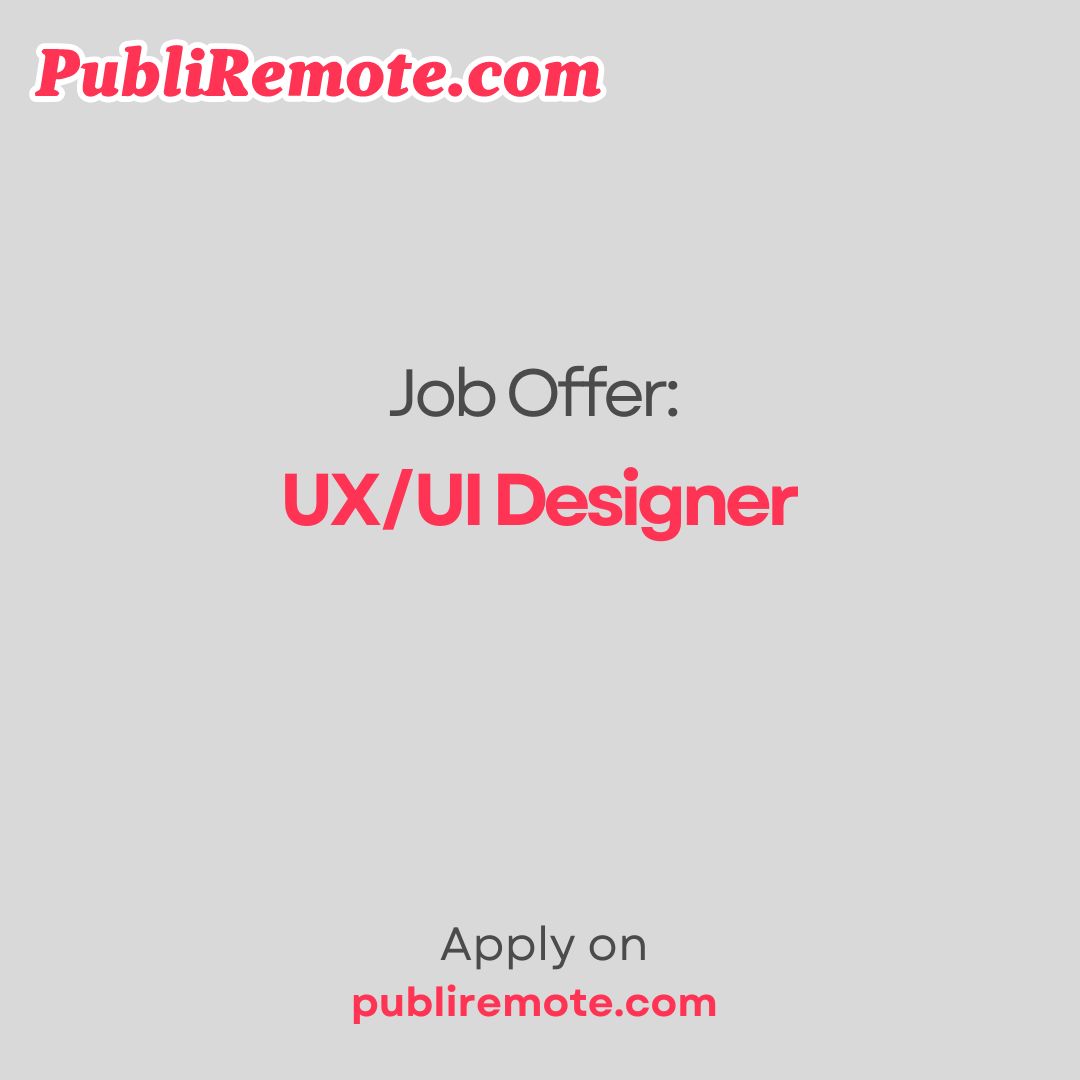 UX/UI Designer