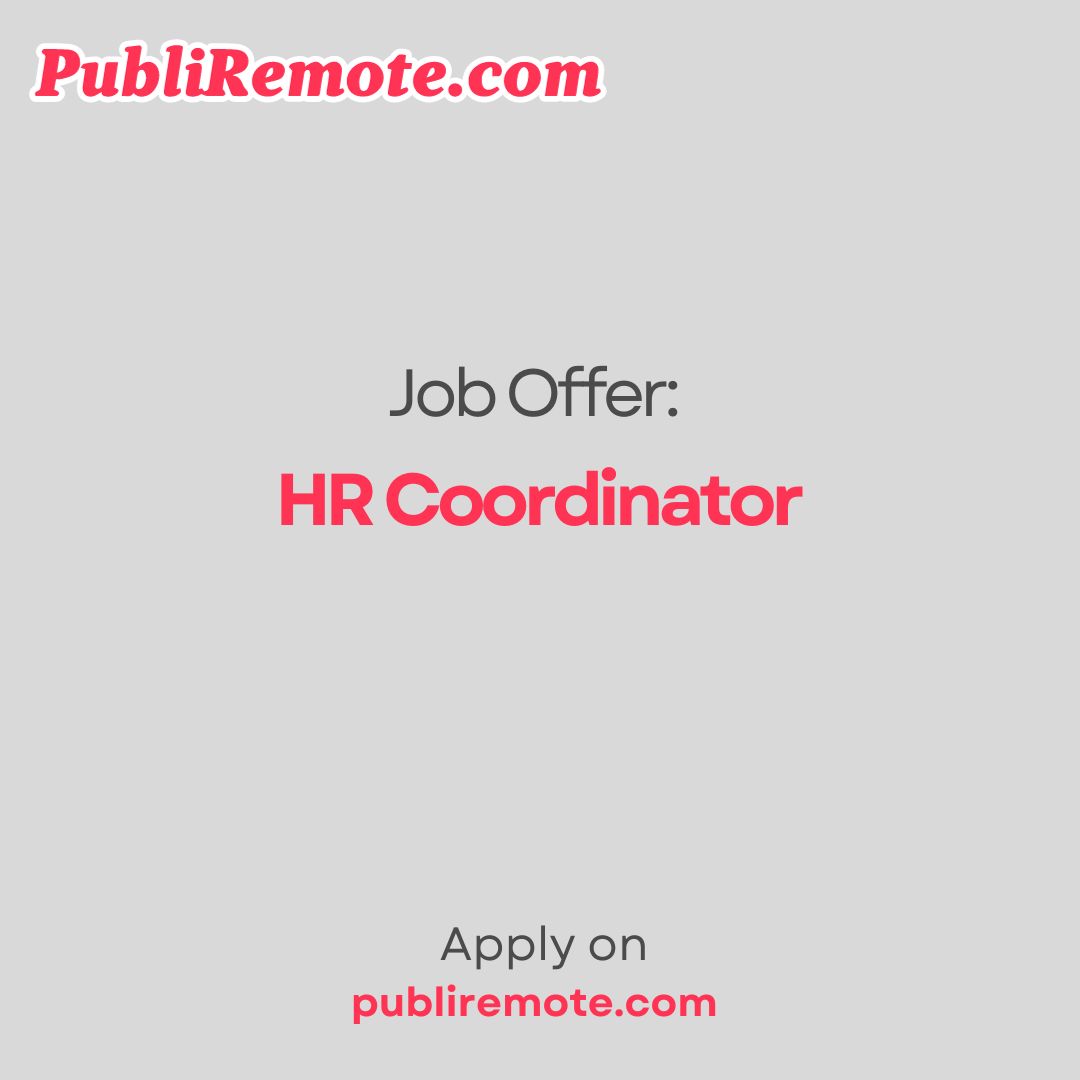 HR Coordinator publiremote.com