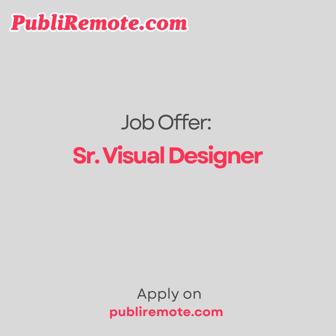 Sr. Visual Designer