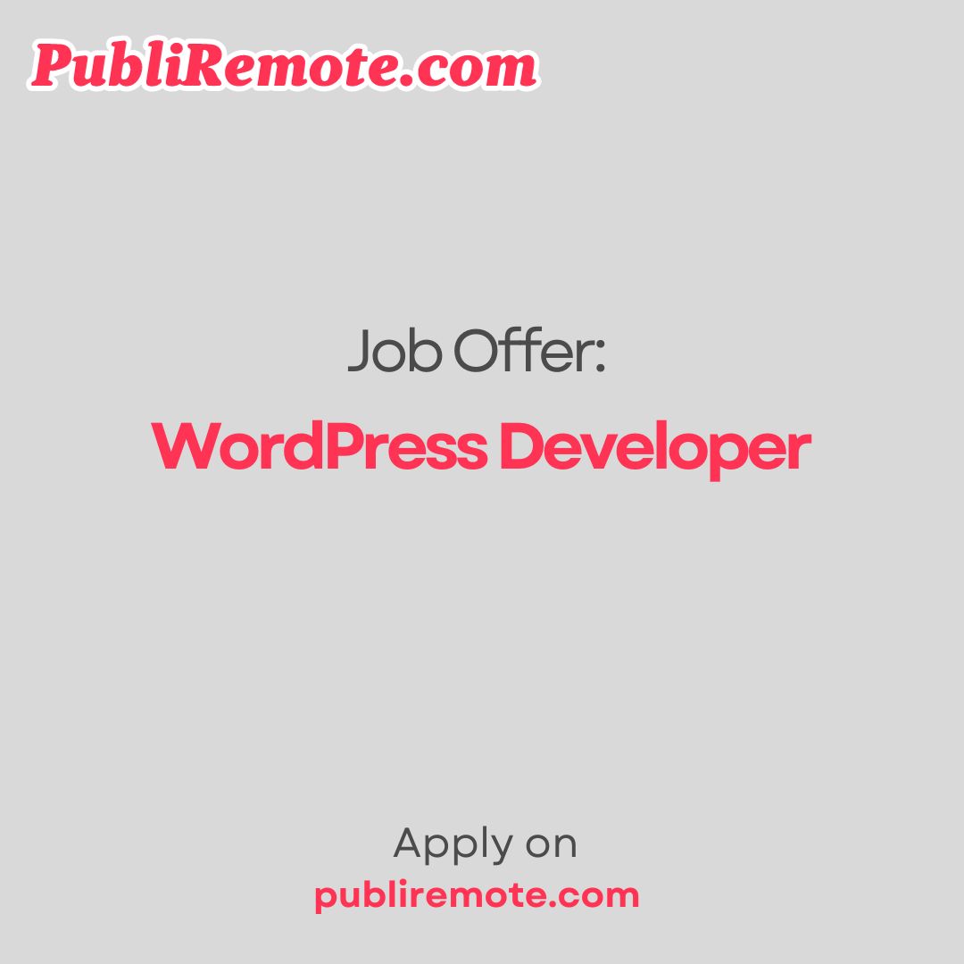 WordPress Developer