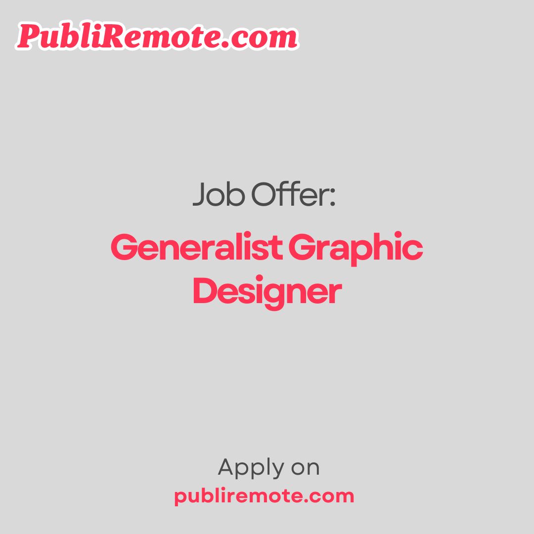 Generalist Graphic Designer