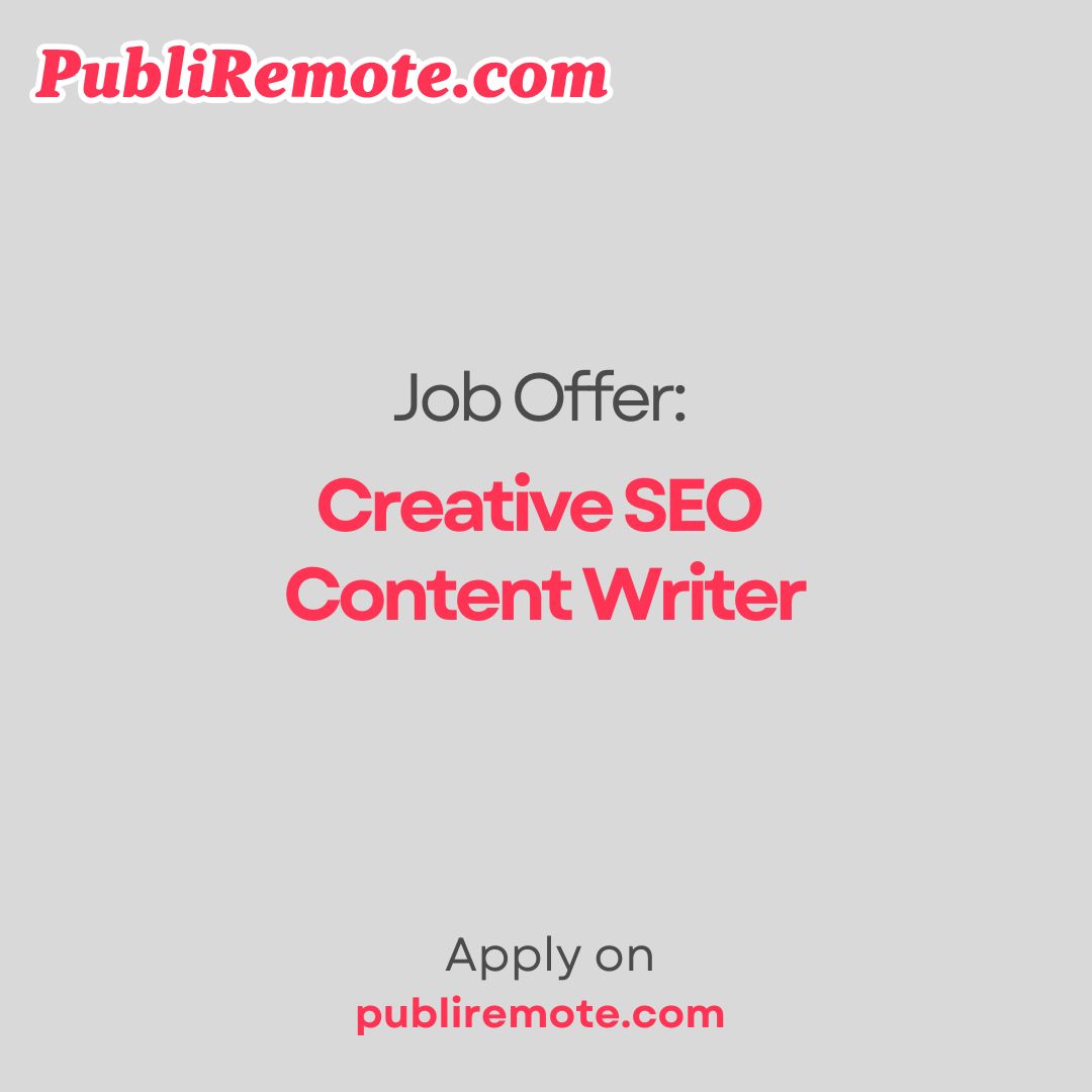 Creative SEO Content Writer